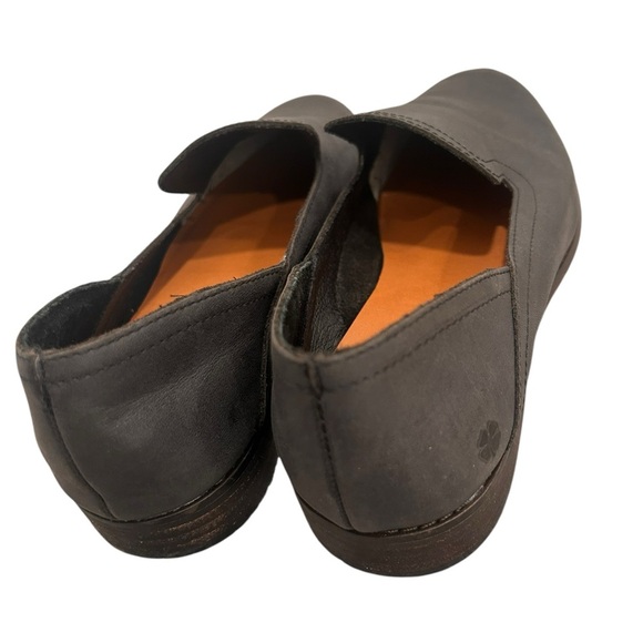 Lucky Brand Women's Kelsie Leather Loafer Flats Dark Gray Size 8.5 - Picture 3 of 4